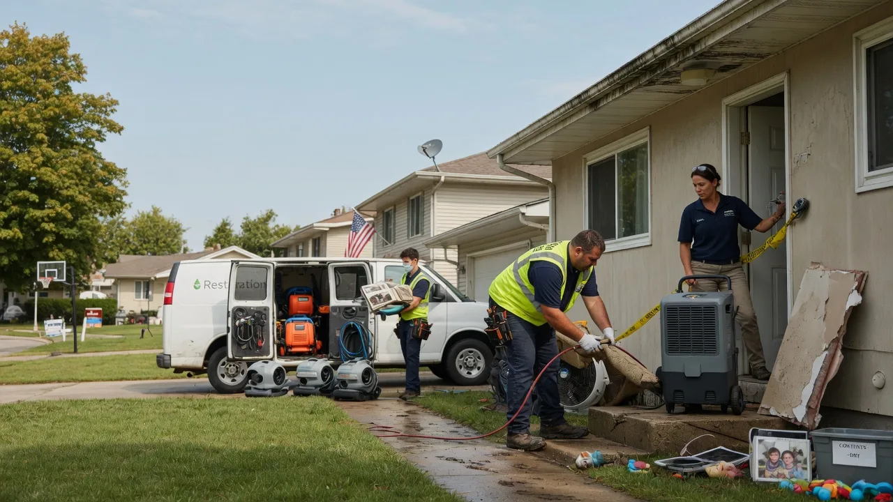 Water Damage Restoration in West Friendship, MD near me